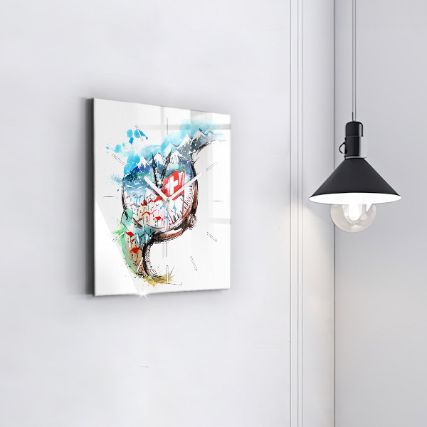 Orologio quadrato Orologio svizzero