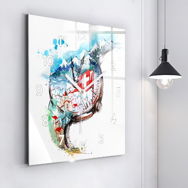 Orologio quadrato Orologio svizzero