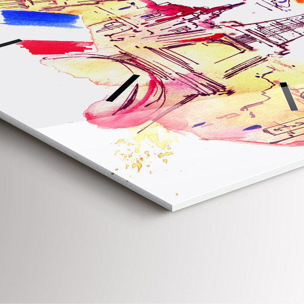 Orologio quadrato Paesi attraenti nel mondo