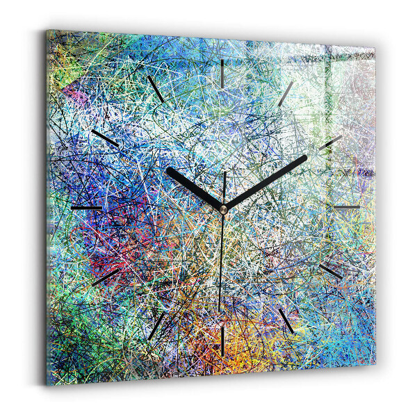 Orologio quadrato Astrazione - Emozioni