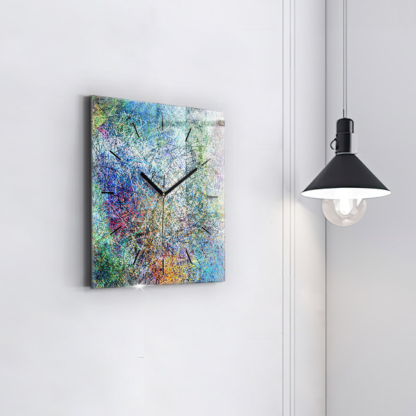 Orologio quadrato Astrazione - Emozioni