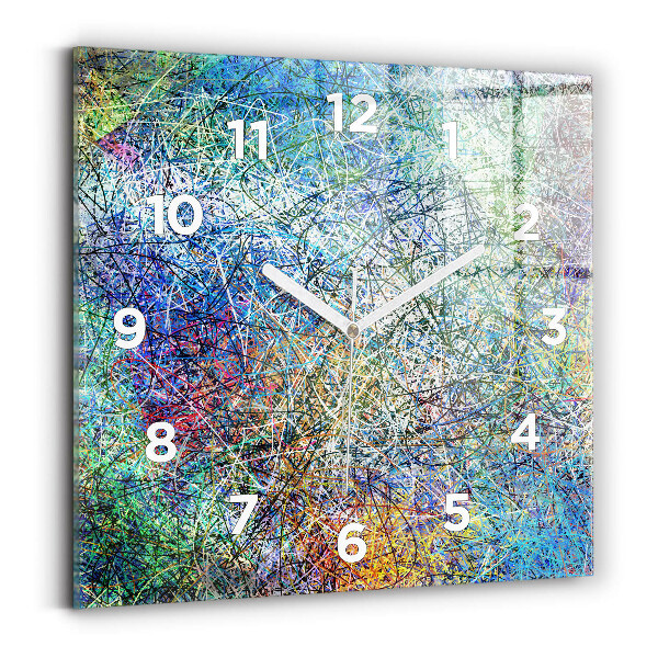 Orologio quadrato Astrazione - Emozioni