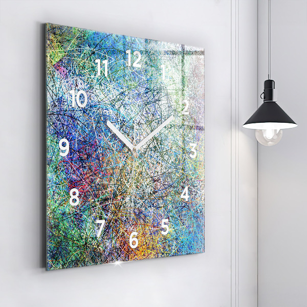 Orologio quadrato Astrazione - Emozioni
