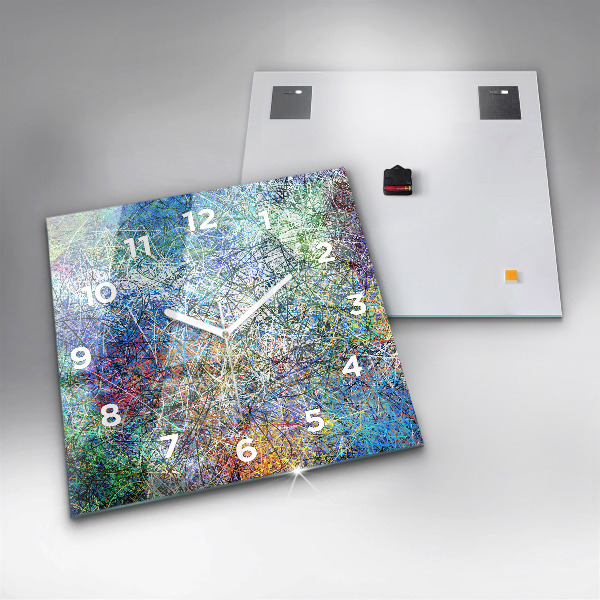 Orologio quadrato Astrazione - Emozioni