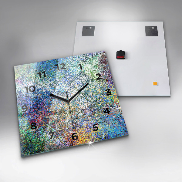 Orologio quadrato Astrazione - Emozioni