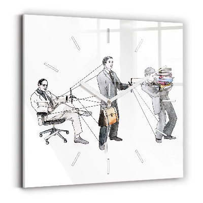 Orologio quadrato Persone burattinaie