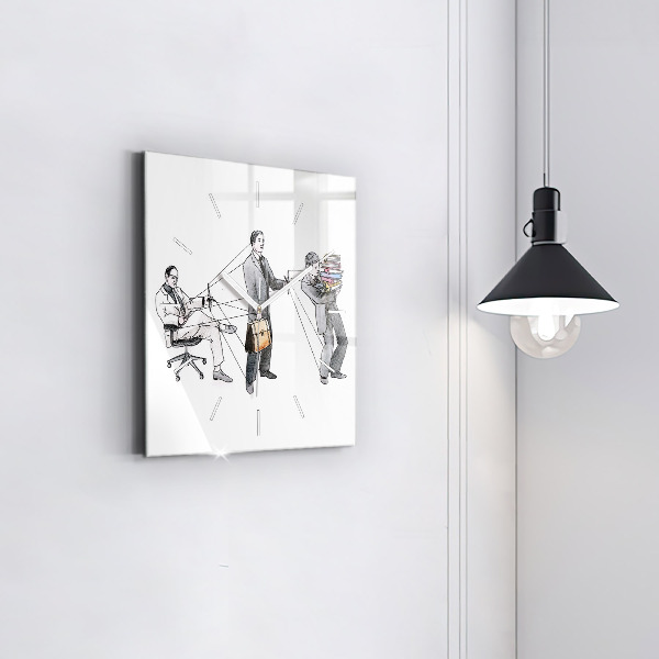 Orologio quadrato Persone burattinaie