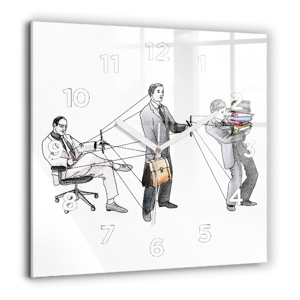 Orologio quadrato Persone burattinaie