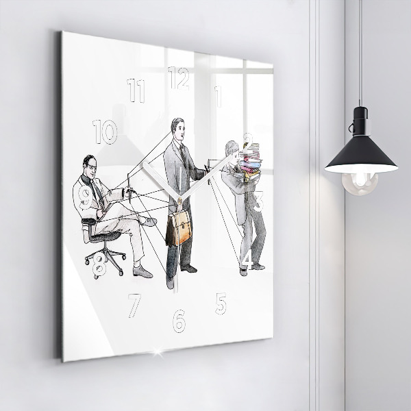 Orologio quadrato Persone burattinaie