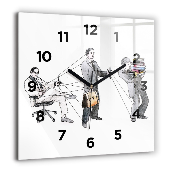 Orologio quadrato Persone burattinaie