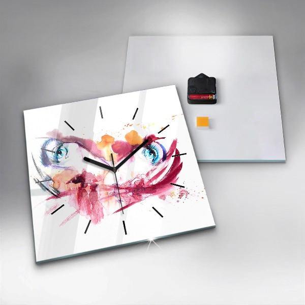 Orologio quadrato Coppia romantica