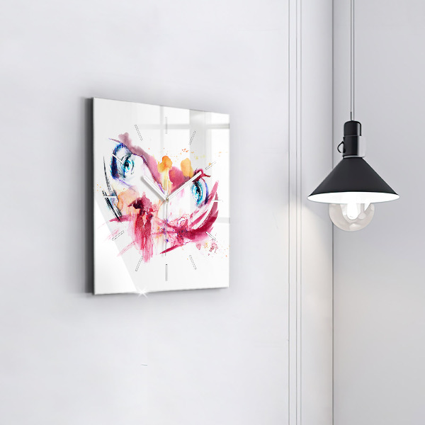 Orologio quadrato Coppia romantica