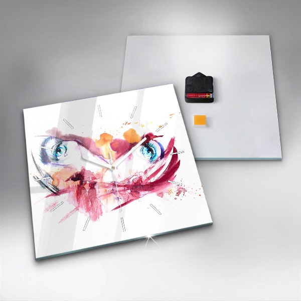 Orologio quadrato Coppia romantica