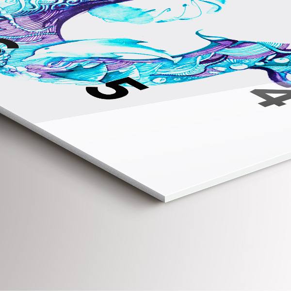 Orologio quadrato Ancora galleggiante