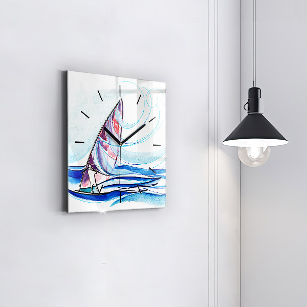 Orologio quadrato Tavola da surf