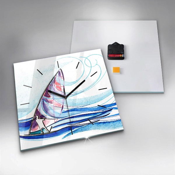 Orologio quadrato Tavola da surf