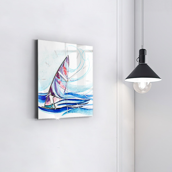 Orologio quadrato Tavola da surf