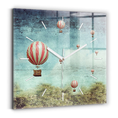 Orologio quadrato Palloncini dipinti