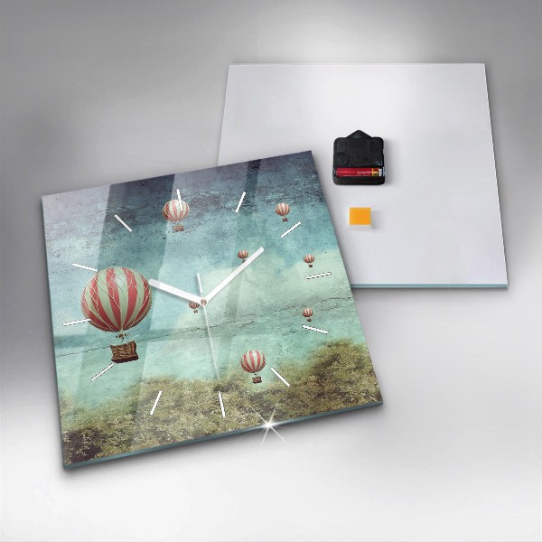 Orologio quadrato Palloncini dipinti