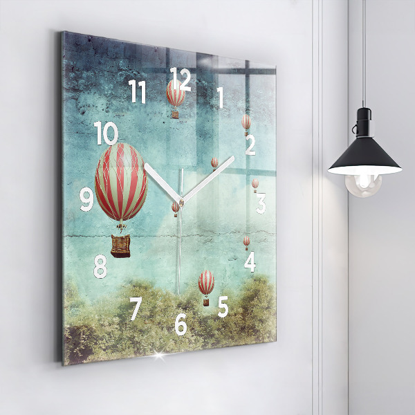 Orologio quadrato Palloncini dipinti