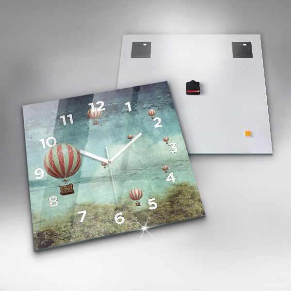 Orologio quadrato Palloncini dipinti