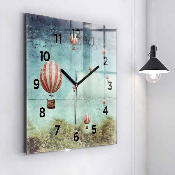 Orologio quadrato Palloncini dipinti