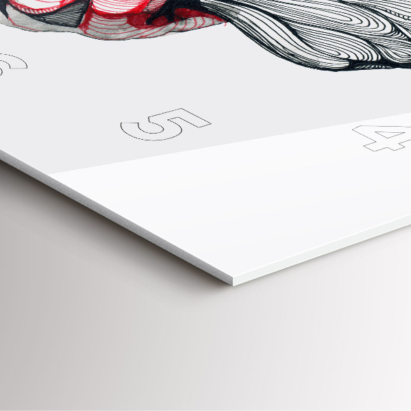 Orologio quadrato Tenersi per mano