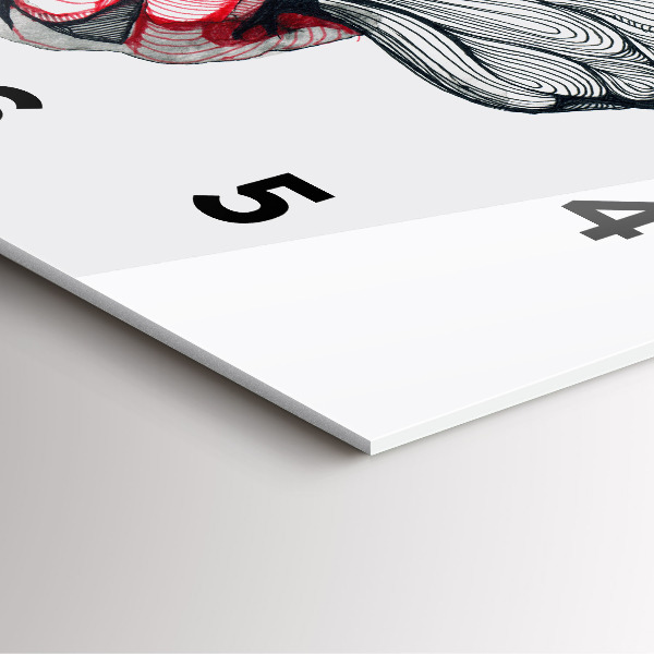 Orologio quadrato Tenersi per mano