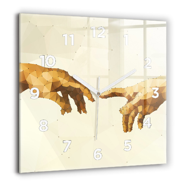 Orologio quadrato Creazione di Adamo