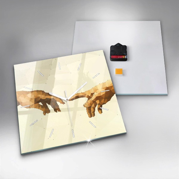 Orologio quadrato Creazione di Adamo