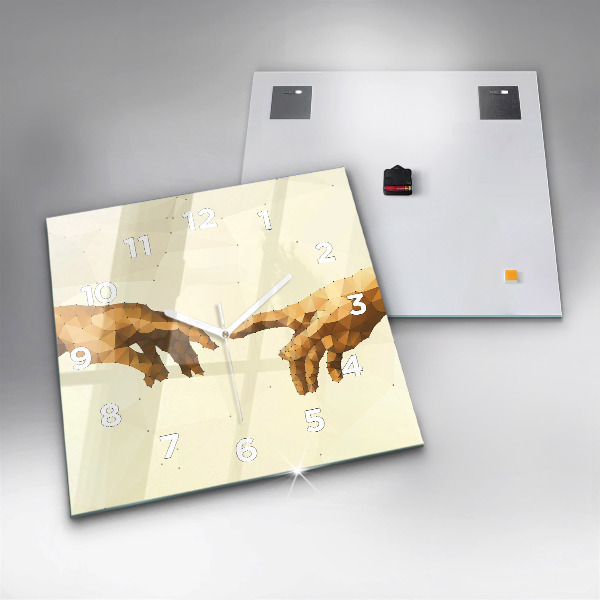 Orologio quadrato Creazione di Adamo