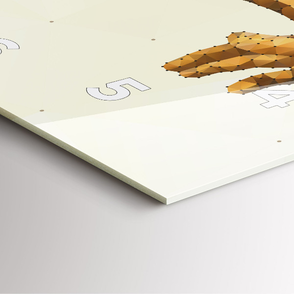 Orologio quadrato Creazione di Adamo