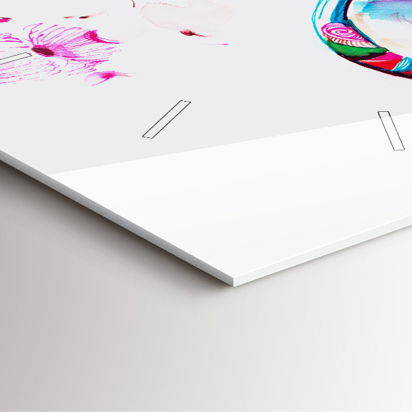 Orologio quadrato Donna con gli occhiali