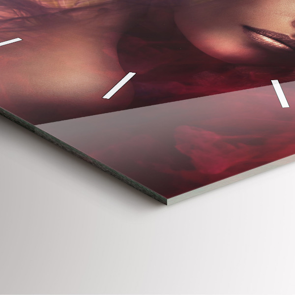 Orologio quadrato Ritratto di una donna