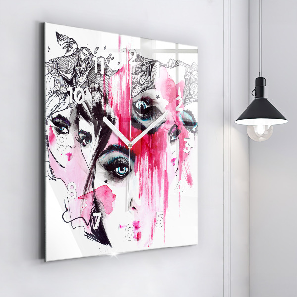 Orologio quadrato I tanti volti dell'astrazione