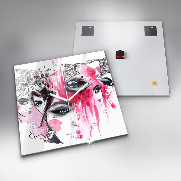 Orologio quadrato I tanti volti dell'astrazione