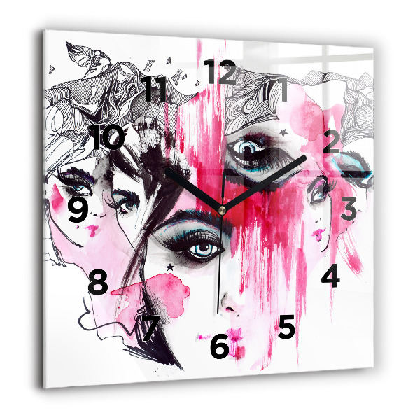 Orologio quadrato I tanti volti dell'astrazione