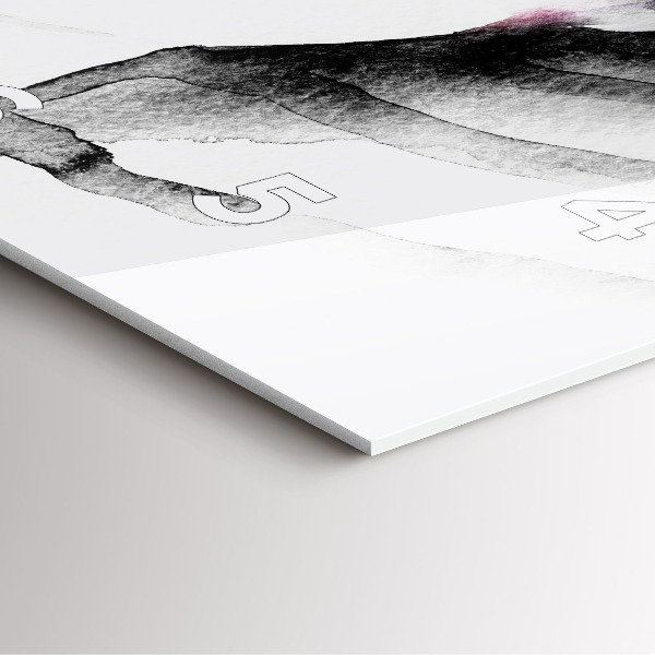 Orologio quadrato Ritratto di una donna