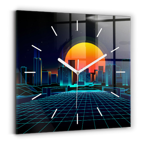 Orologio quadrato Città del cyberspazio