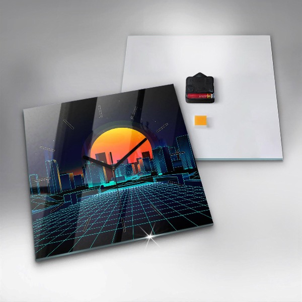 Orologio quadrato Città del cyberspazio