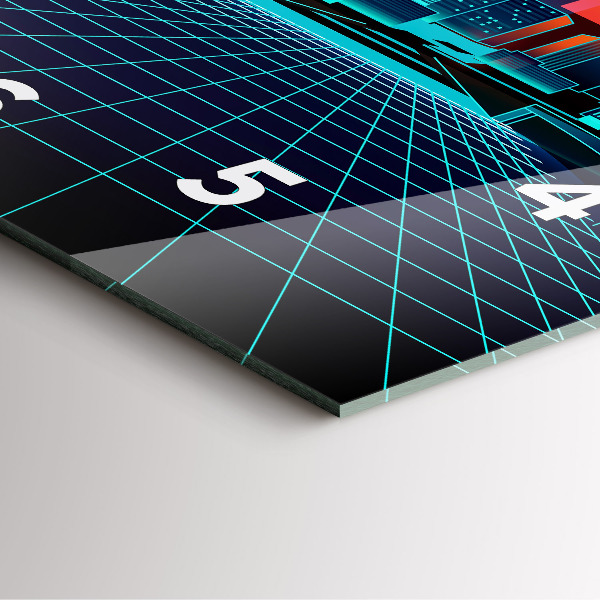 Orologio quadrato Città del cyberspazio