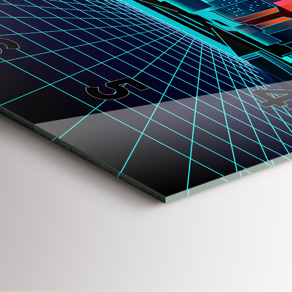 Orologio quadrato Città del cyberspazio