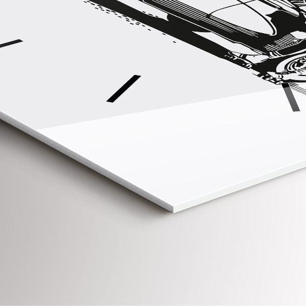 Orologio quadrato Illustrazione retrò