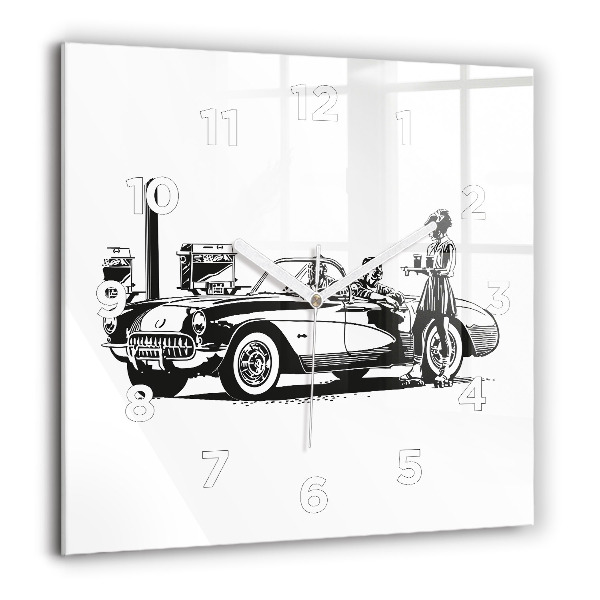 Orologio quadrato Illustrazione retrò