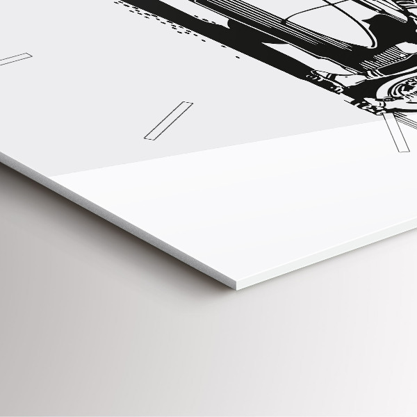 Orologio quadrato Illustrazione retrò