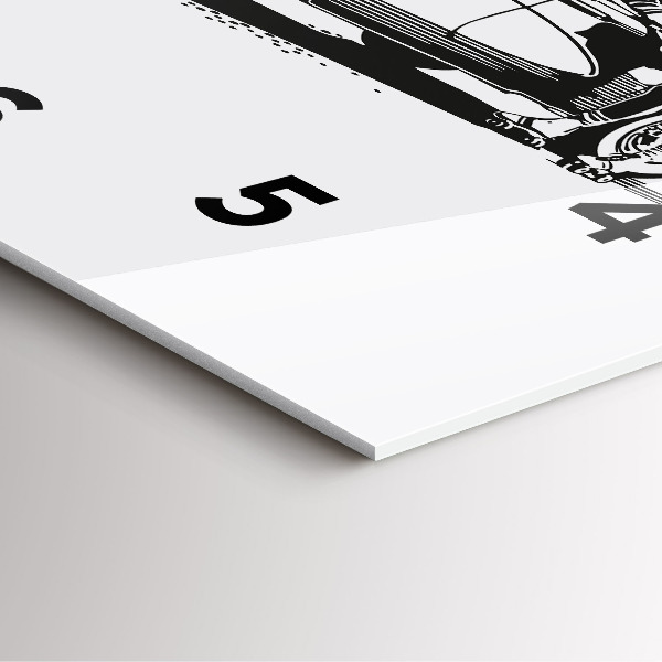 Orologio quadrato Illustrazione retrò