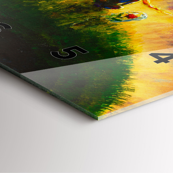 Orologio quadrato Astrazione Il Piccolo Principe