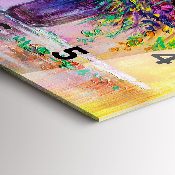 Orologio quadrato Fiori in un vaso