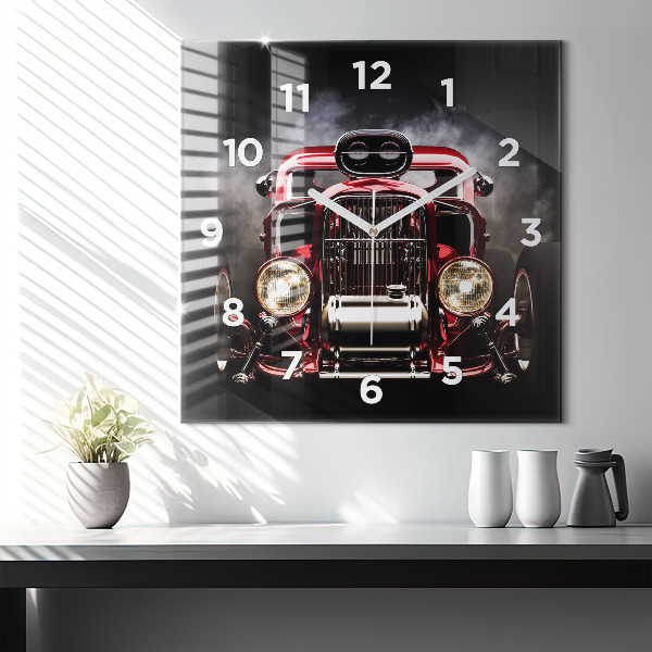 Orologio quadrato Vecchia auto d'epoca