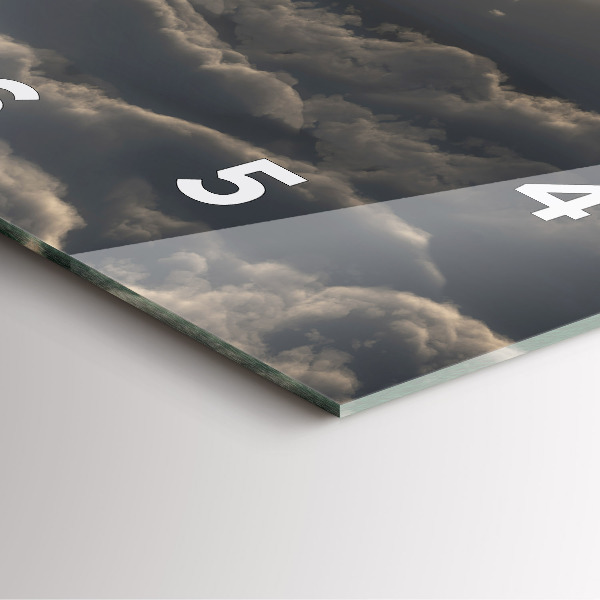 Orologio quadrato Palloncino nel cielo